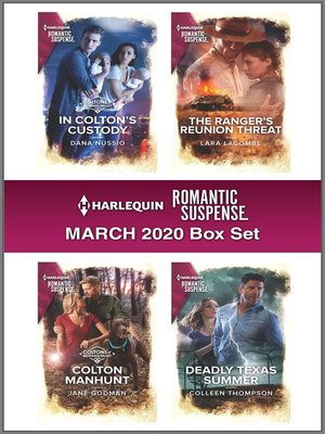 cover image of Harlequin Romantic Suspense March 2020 Box Set